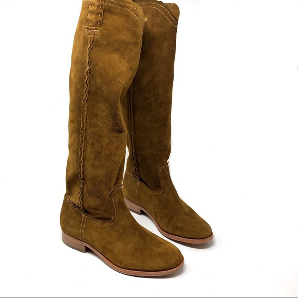 Frye Shoes - NWT FRYE Cara tall suede boots 5.5 A7